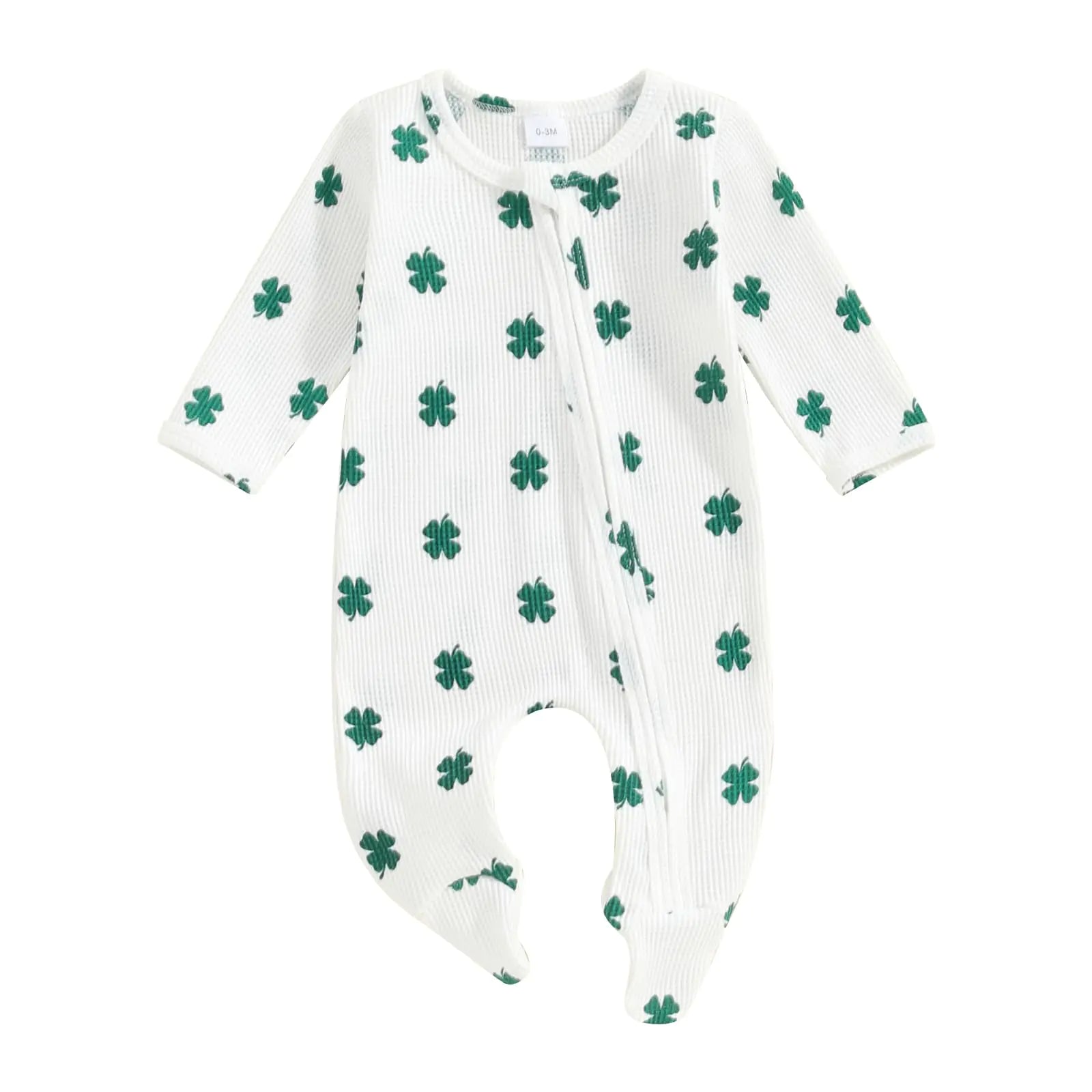 Baby St Patrick Clover Outfit 6-9 Months
